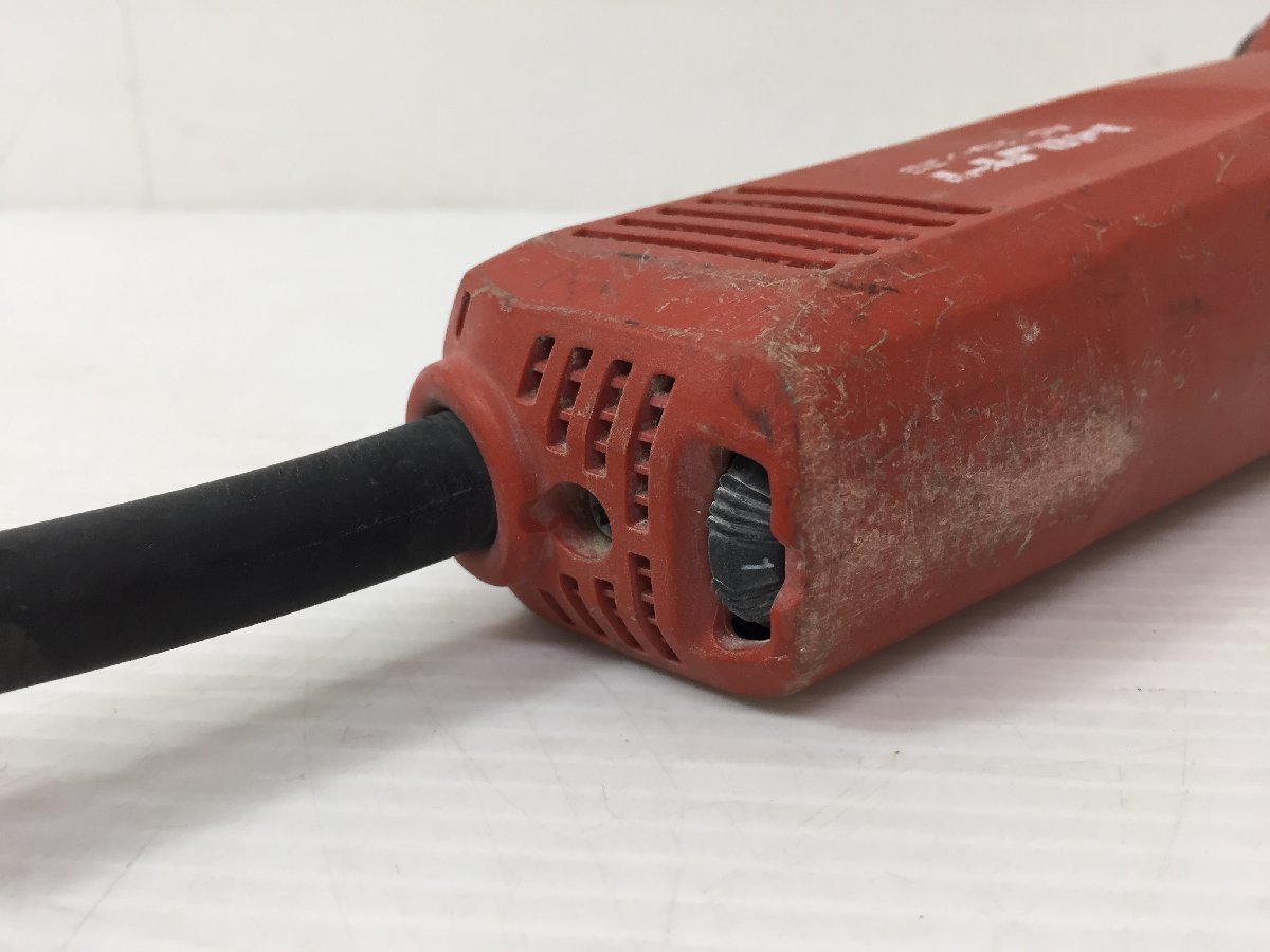 ●HILTI ヒルティ AG125-7SE アングルグライダー 電動工具 研削 研磨 仕上げ 125mm 本体のみ【20395588】_画像7