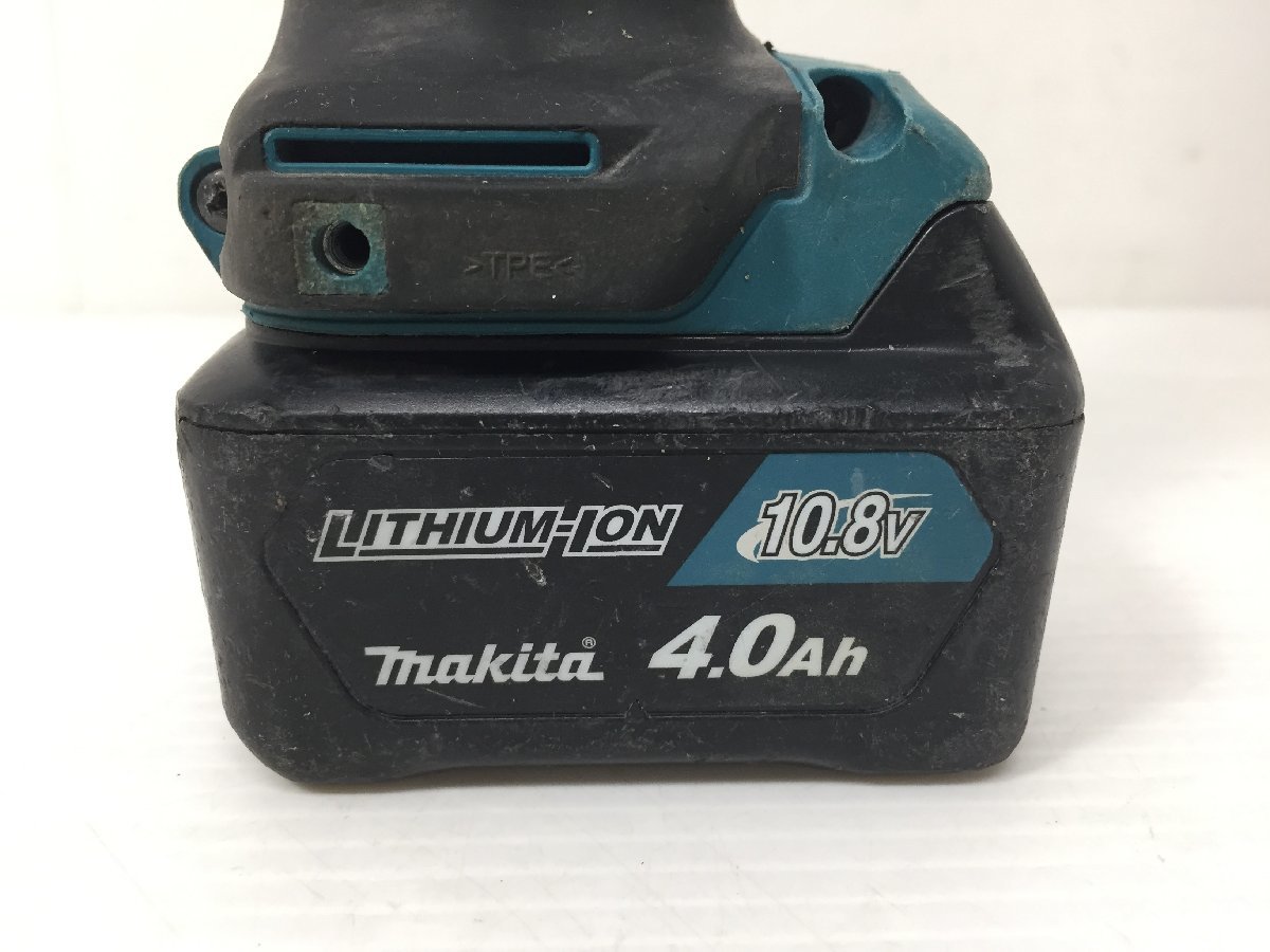 ●makita マキタ TL064D 充電式 アングルインパクトドライバ 10.8V 4.0Ah 電動工具【20403337】_画像6