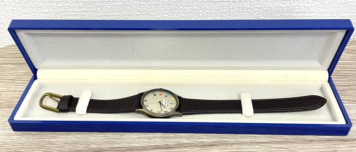 [ rare ] boat race ( boat race ) no. 29 times total . large . cup memory large clock type clock & original watch set wristwatch & put clock [ unused goods ]