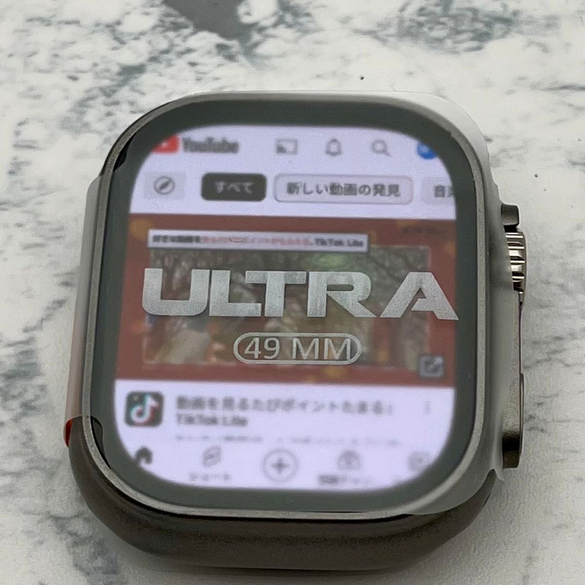 【新品未使用】HK ULTRA ONE 4G スマートウォッチ 本体色シルバー　大人気