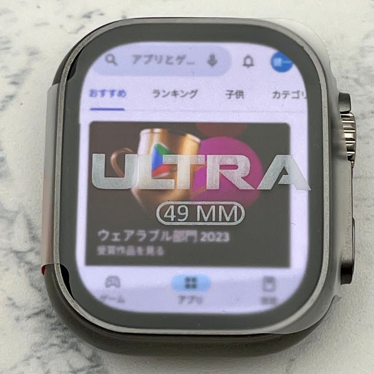 【新品未使用】HK ULTRA ONE 4G スマートウォッチ 本体色シルバー　大人気