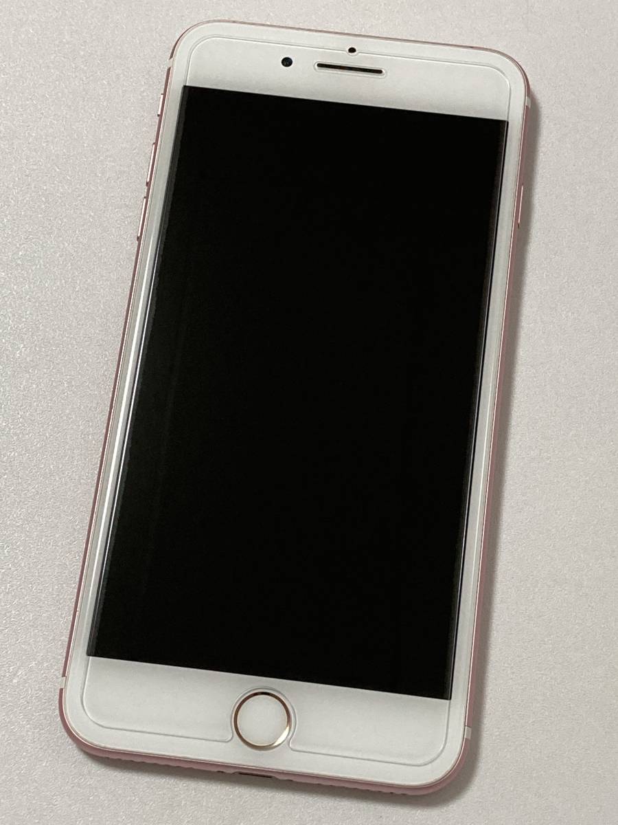 SIMフリー iPhone7 Plus 128GB Rose Gold シムフリー アイフォン7 プラス ローズゴールド ピンク softbank au docomo SIMロックなし A1785_画像2