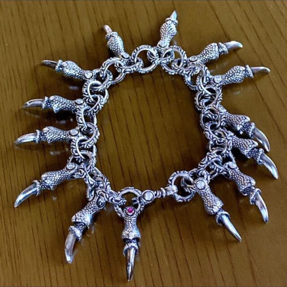 シルバー925 ドラゴン クロー ブレスレット sterling silver シルバー925 ドラゴン クロー ブレスレット sterling silver