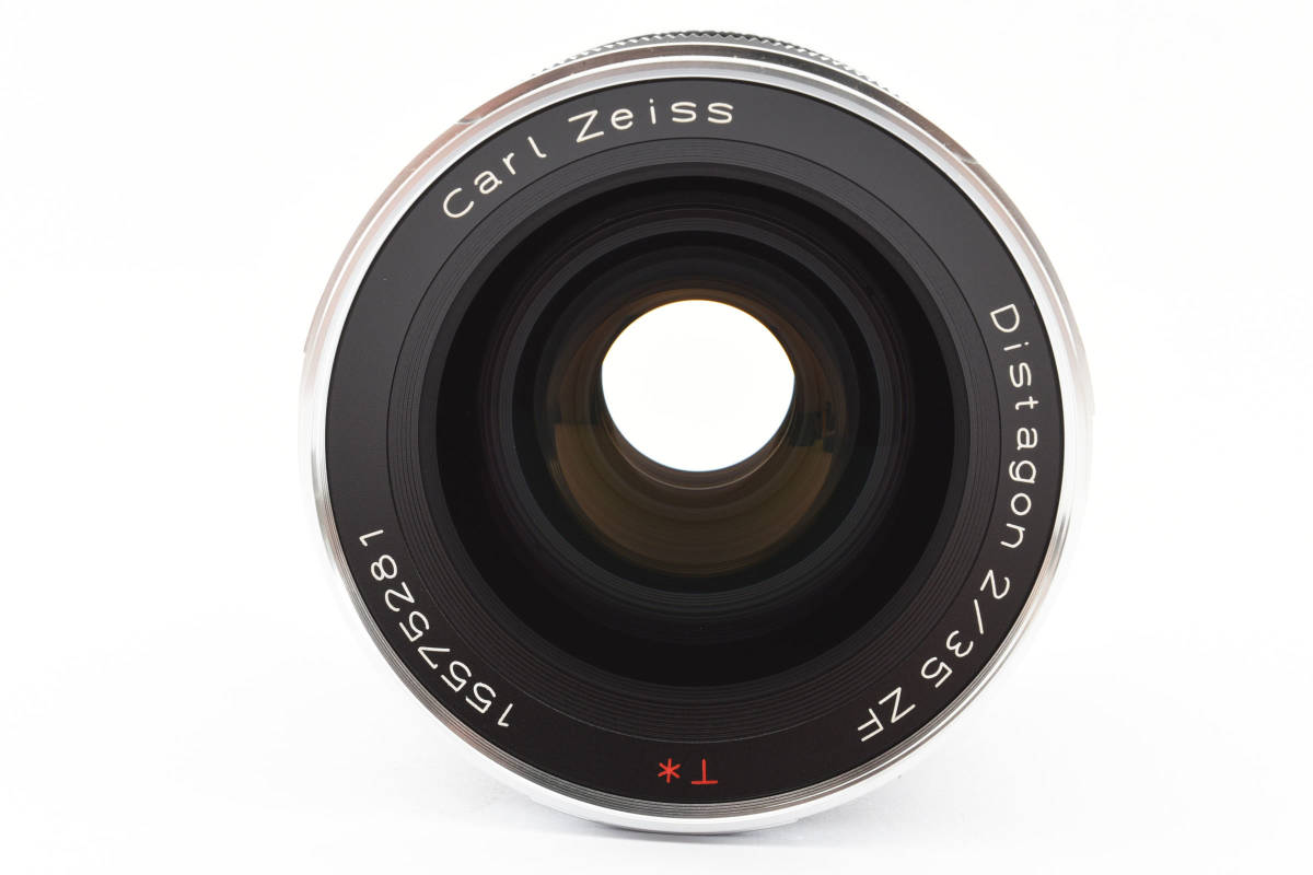 【コレクター収集　未使用品】　Carl　Zeiss ディスタゴン Distagon T* 35mm F2 ZF 広角単焦点レンズ カメラ 同梱可能 #8625_画像2