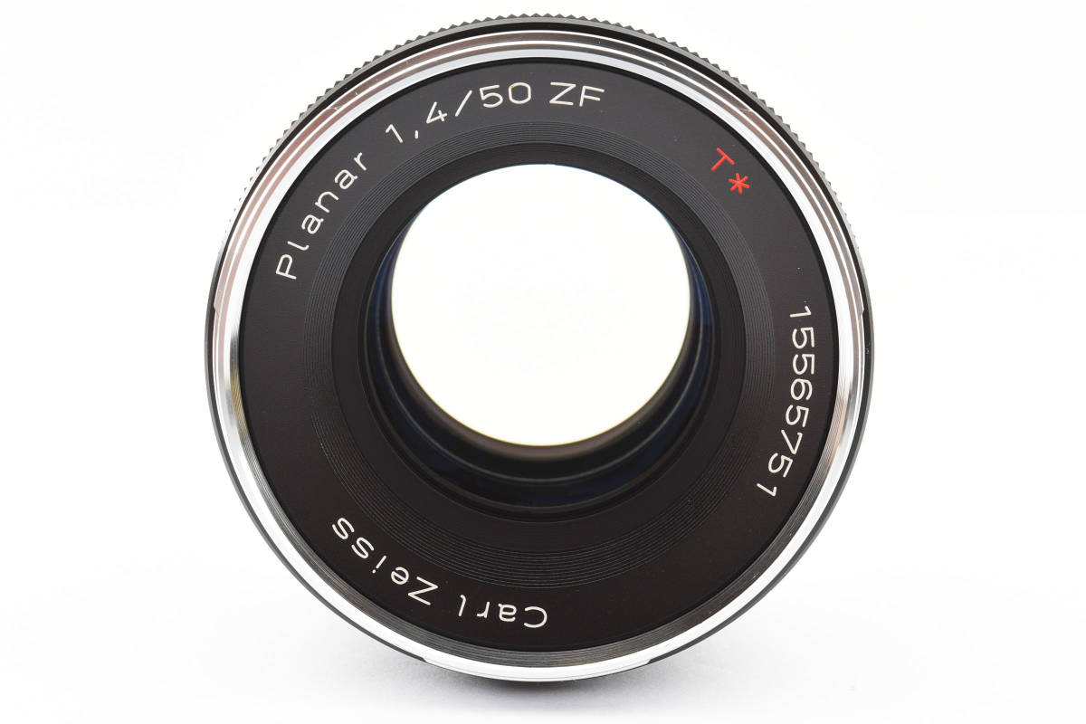 【コレクター収集　未使用品】　Carl　Zeiss プラナー PLANAR 50mm F1.4 ZF ニコン用 レンズ カメラ 同梱可能 1円　#8626_画像2
