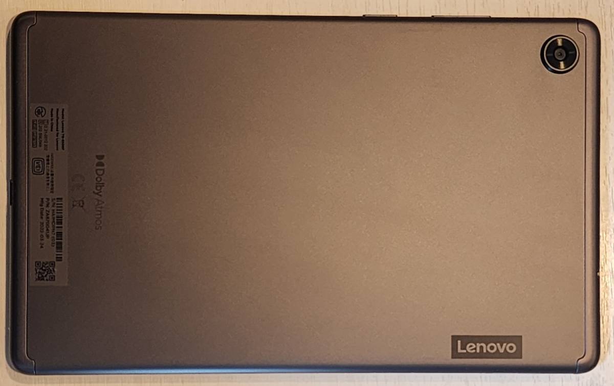 美品 中古 Lenovo Tab M8 第3世代 8インチ TB-8506F Iron Grey 3G+32GB_画像5
