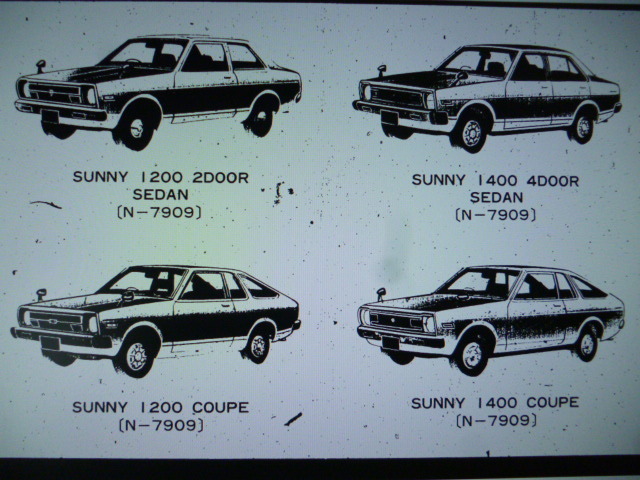 当時物　日産純正　未使用品　B310　サニー　セダンGX　クーペGX　時計　CLOCK　作動確認済み　旧車_画像9