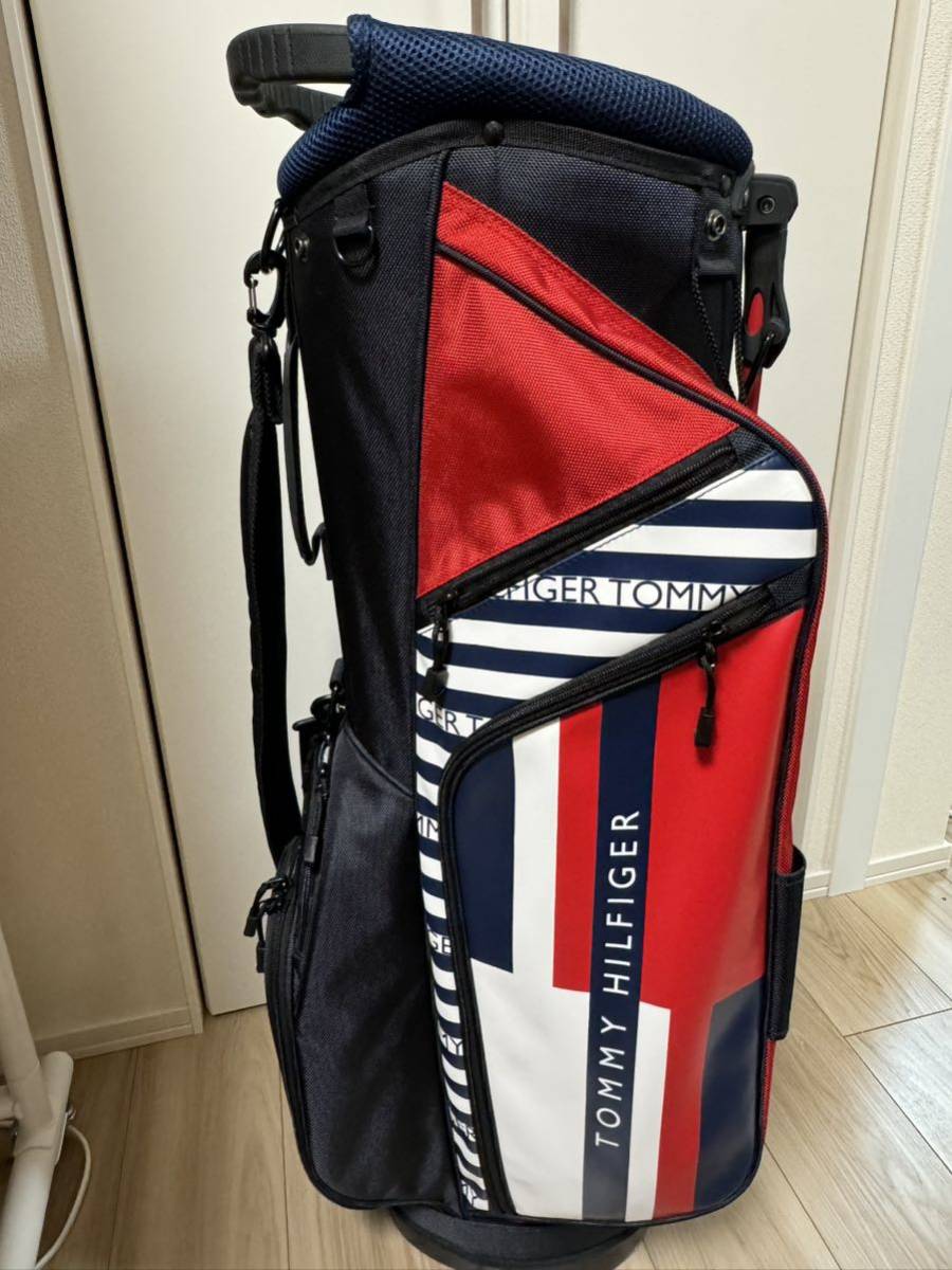 トミーヒルフィガー★キャディバッグ ★スタンド式【TOMMY HILFIGER GOLF正規品】軽量タイプ_画像3