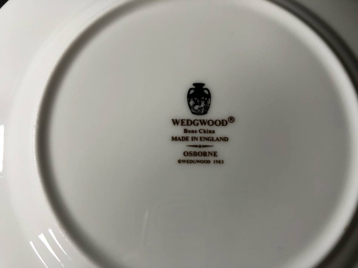 Wedgwood　ウェッジウッド　オズボーン　ケーキ皿　西洋食器　テーブルコーディネート_画像6