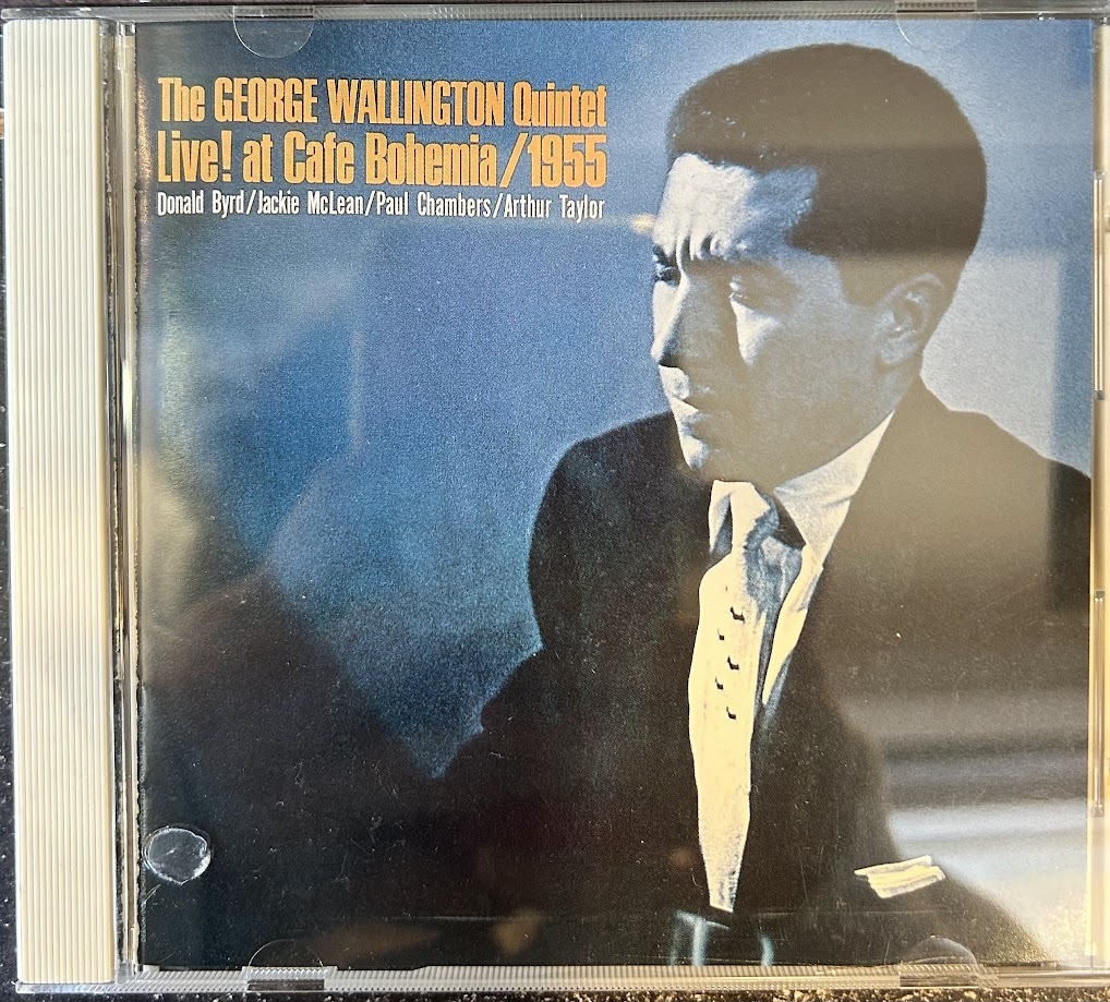 【CD】ジョージ・ウォーリントン・ライヴ・アット・カフェ・ボヘミア VDJ1651 国内盤_画像1