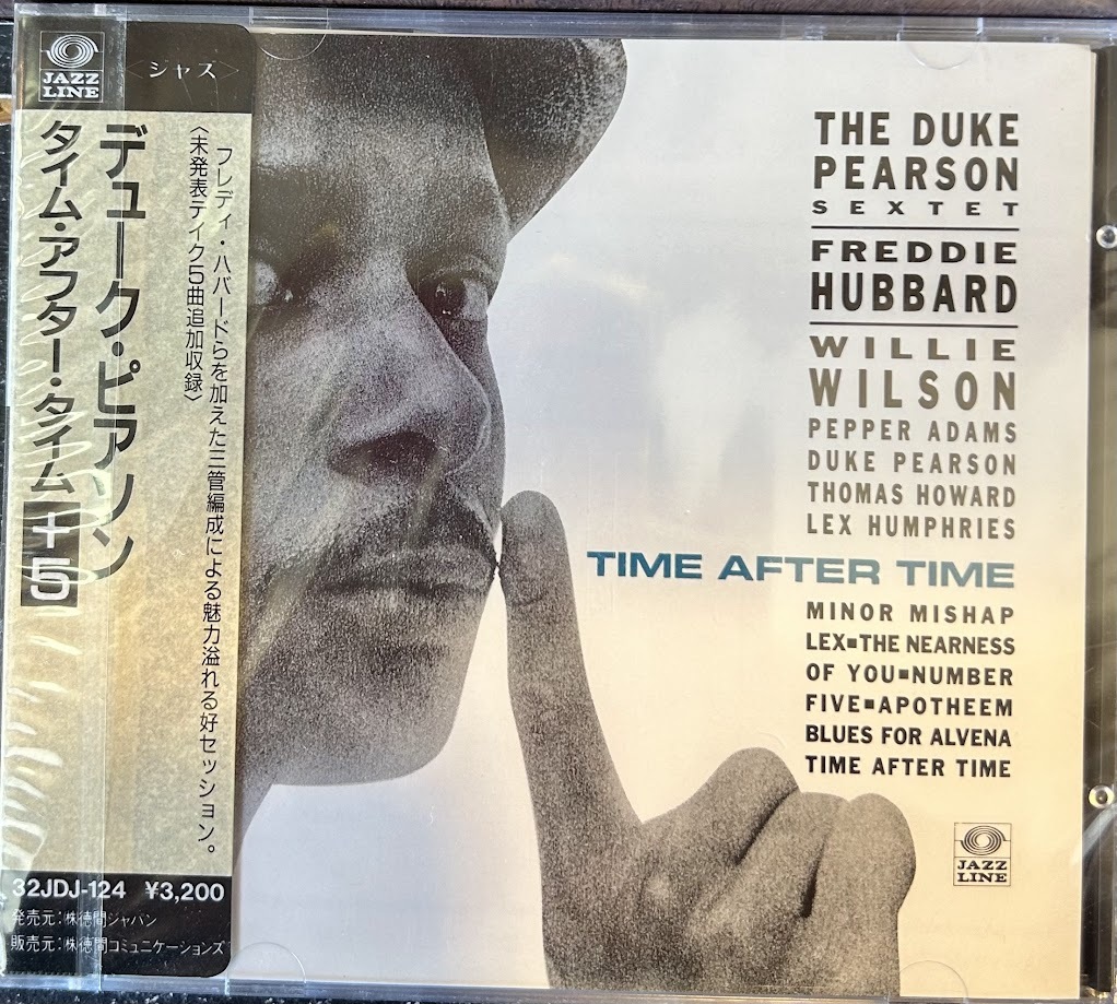 【CD】デューク・ピアソン/タイム・アフター・タイム＋5_画像1