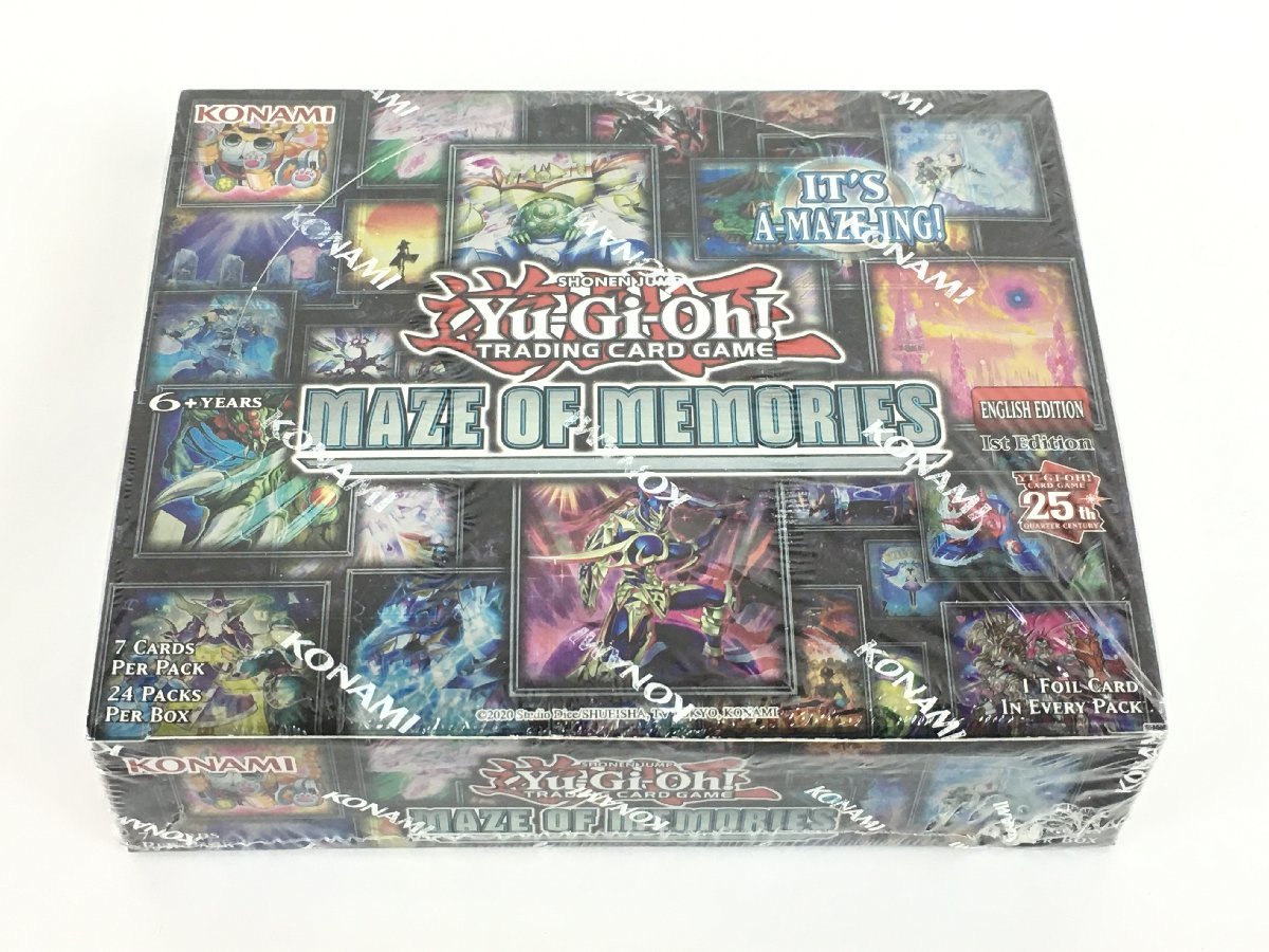 rh 【未開封品】遊☆戯☆王 Yugioh アメイジング ディフェンダーズ メイズ オブ メモリーズ ブースターボックス セット 海外版 hi◇77_画像2