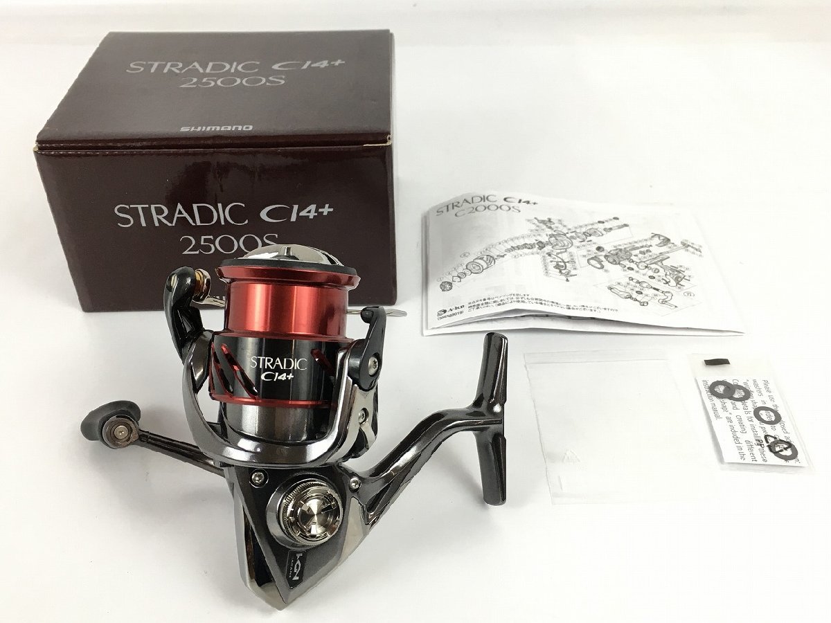 Shimano 16 -stroke la Dick CI4+ 2500S used SHIMANO/STRADIC/ spinning reel /  fishing / reel T4598 wa*119: Real Yahoo auction salling