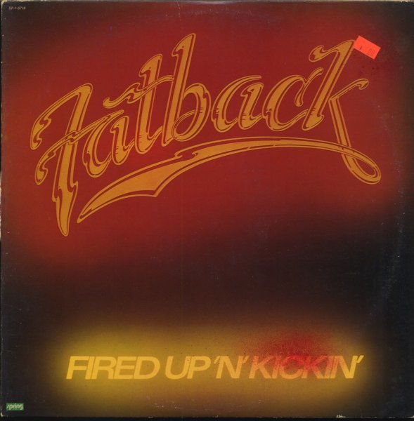 LP Fatback Fired Up 'N' Kickin' - Spring Records SP-1-6718_画像1