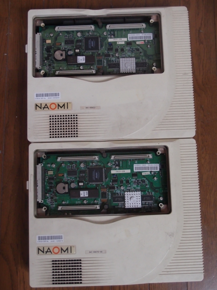 □ジャンク□SEGA NAOMI マザーボード 2台□不動品□部品取り(ゲーム