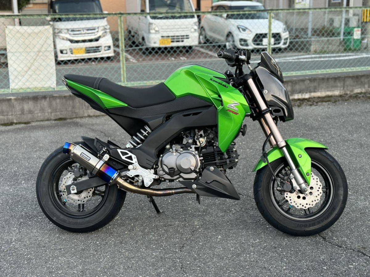 Z125PRO！カスタム多数の絶好調！ノーマル部品、書類全て揃っています！NSR.グロム.GROM.KSRエイプより_画像3