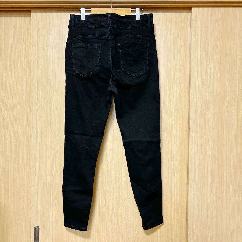 URBAN STAR ブラックジーンズ 10サイズ(30インチ)（76cm)レディーススキニージーンズ ストレッチ コストコの画像2