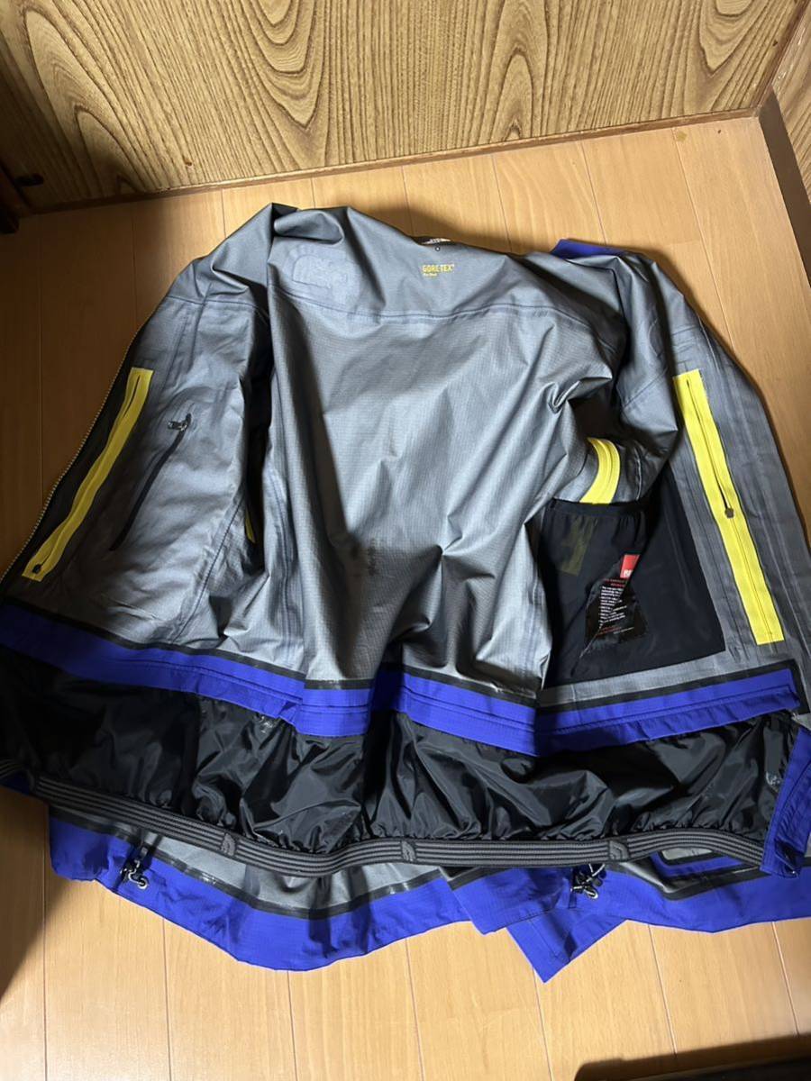 THE NORTH FACE ノースフェイス GORE-TEX プロシェルモデル マウンテンジャケット マウンテンパーカー ブルー　RECCO仕様_画像5