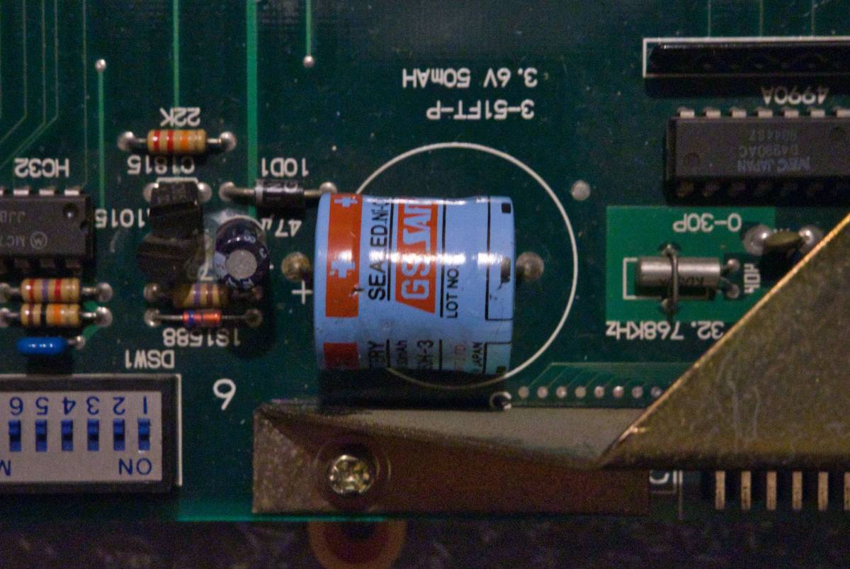 ゲーム基板 SNK ネオジオ MV-1 MVSマザーボード 動作確認済み ネオジオCDコントローラー、サムライスピリッツROM付き_画像4