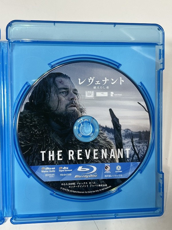 Blu-ray レヴェナント 蘇えりし者 監督 アレハンドロ・ゴンサレス・イニャリトゥ レオナルド・ディカプリオ USED 中古 R601_画像4