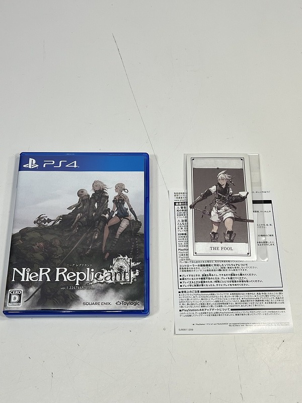 PlayStation プレステ 4 ソフト NieR Replicant ニーア レプリカント ver.1.22474487139... PS4 USED 中古 R601_画像1