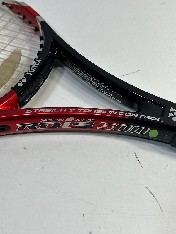 YONEX ヨネックス 硬式 テニス ラケット RDIS インパクト スピード 500 USED 中古 R601_画像3