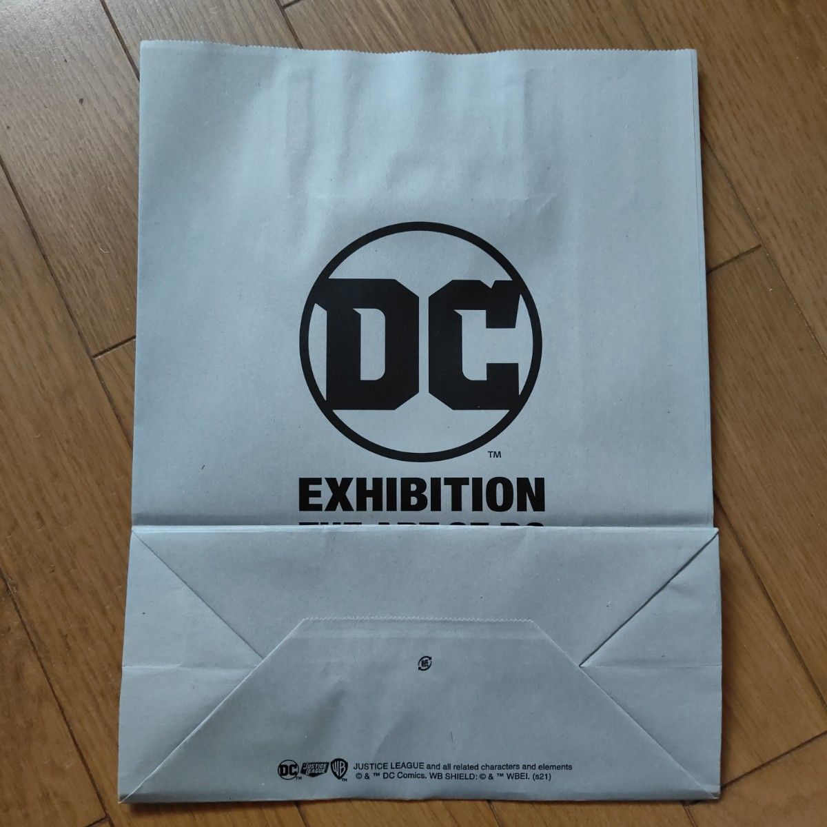 DC展 スーパーヒーローの誕生 紙袋 バットマン スーパーマン ショッパー