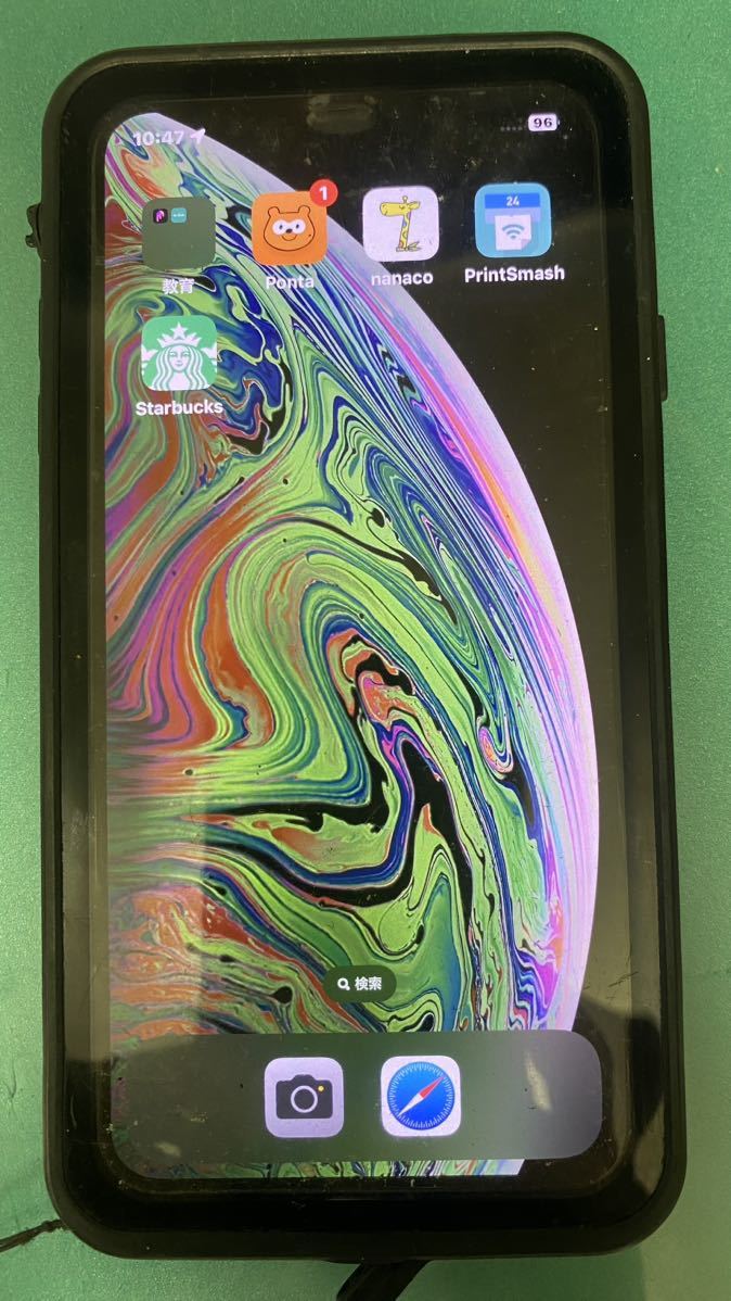 ★iPhone Xs MAX【SIM Free】【512GB】【海外版】【中古】【本体他】【訳あり品】★_画像1