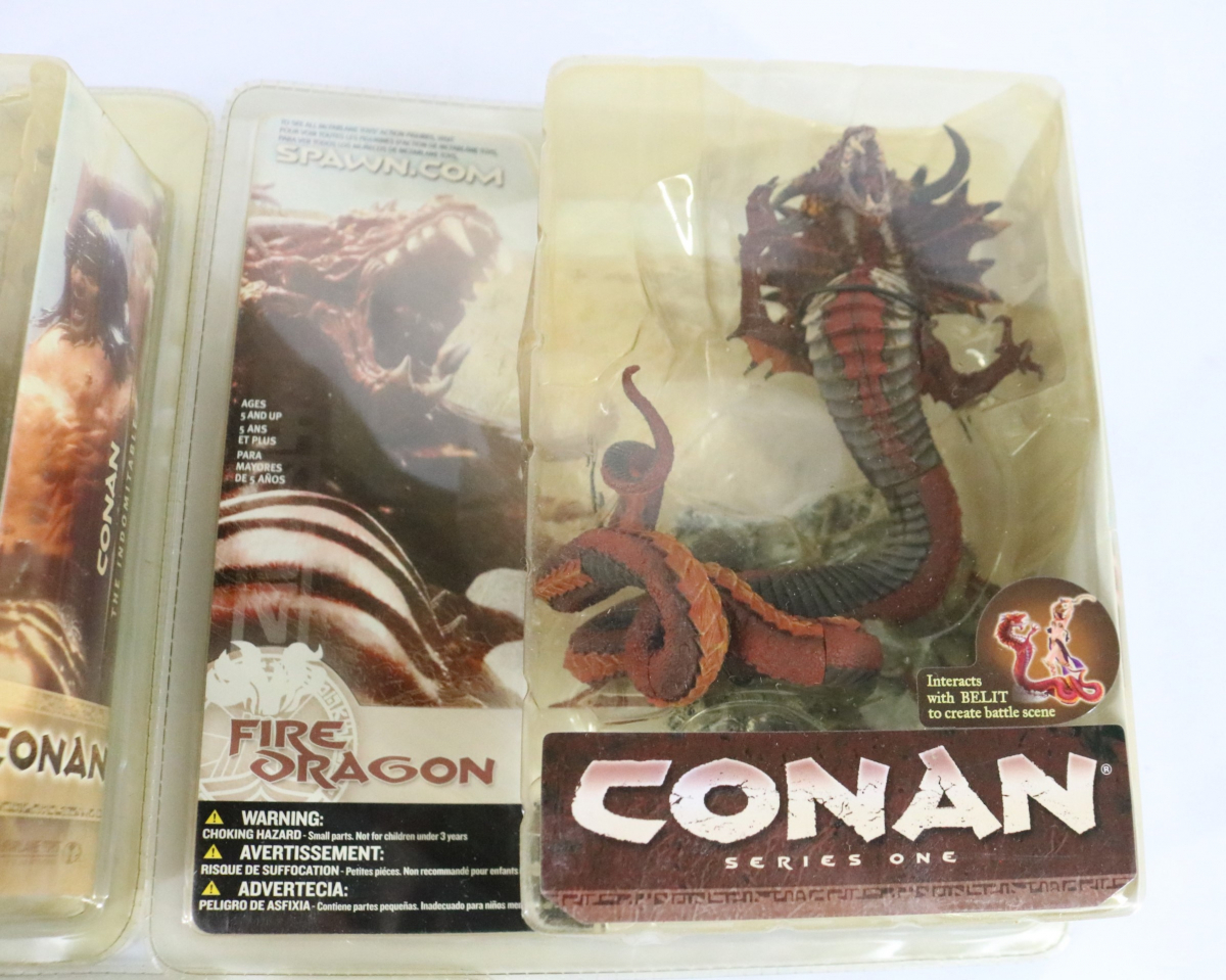 【ト滝】★未開封★ 5体おまとめ McFARLANE TOYS マクファーレントイズ CONAN コナンシリーズ SPAWN スポーン フィギュア XA003DEM38_画像3