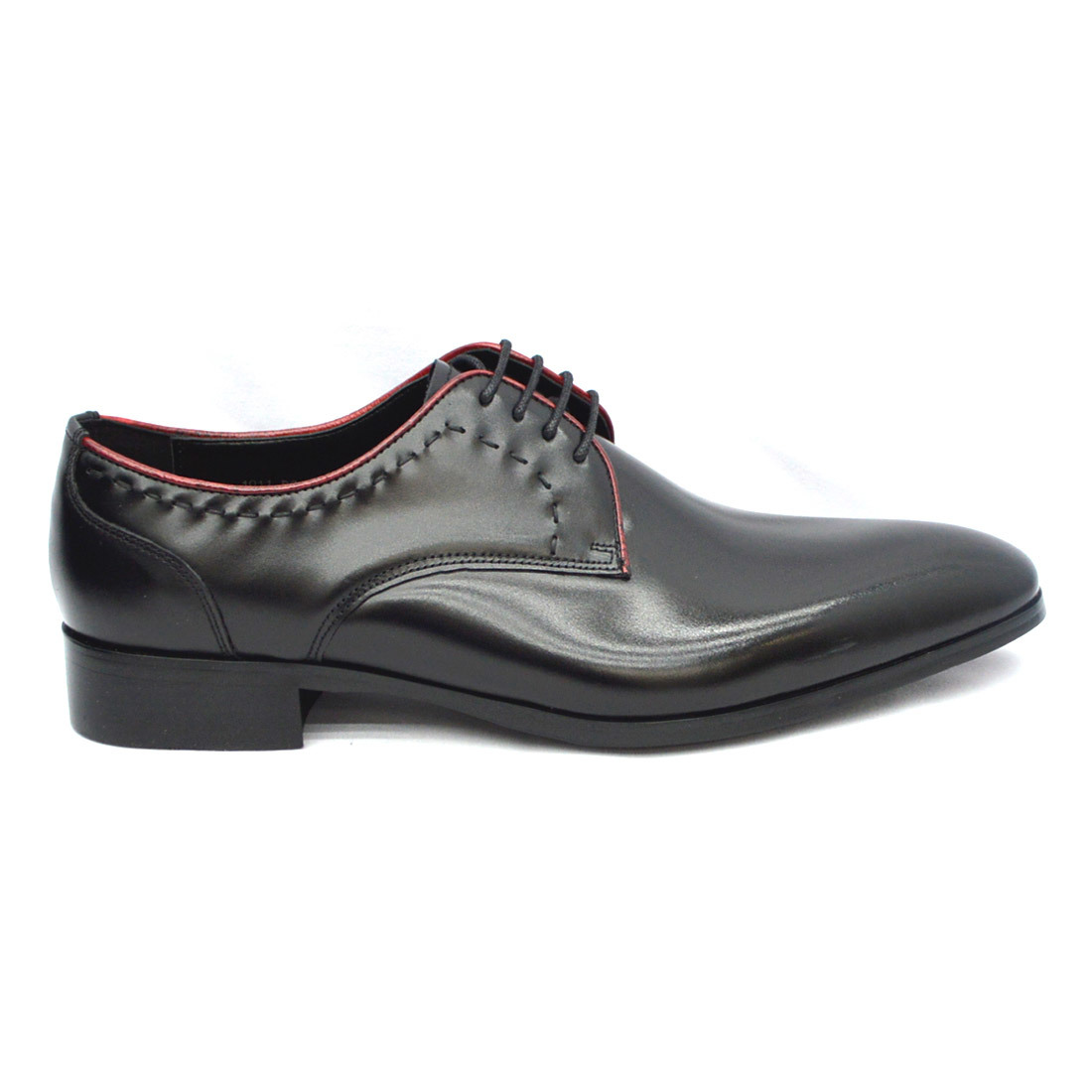 ▲ANTONIO DUCATI アントニオ ドゥカティ プレーントゥ ビジネス シューズ 1291 紳士靴 ブラック Black 黒 25.0cm (0910010436-bk-s250)_画像2