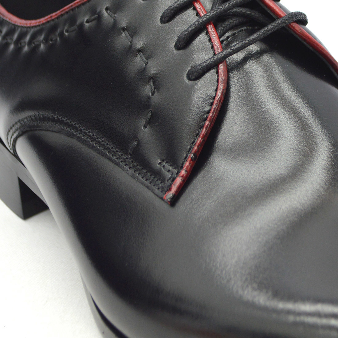 ▲ANTONIO DUCATI アントニオ ドゥカティ プレーントゥ ビジネス シューズ 1291 紳士靴 ブラック Black 黒 25.0cm (0910010436-bk-s250)_画像10