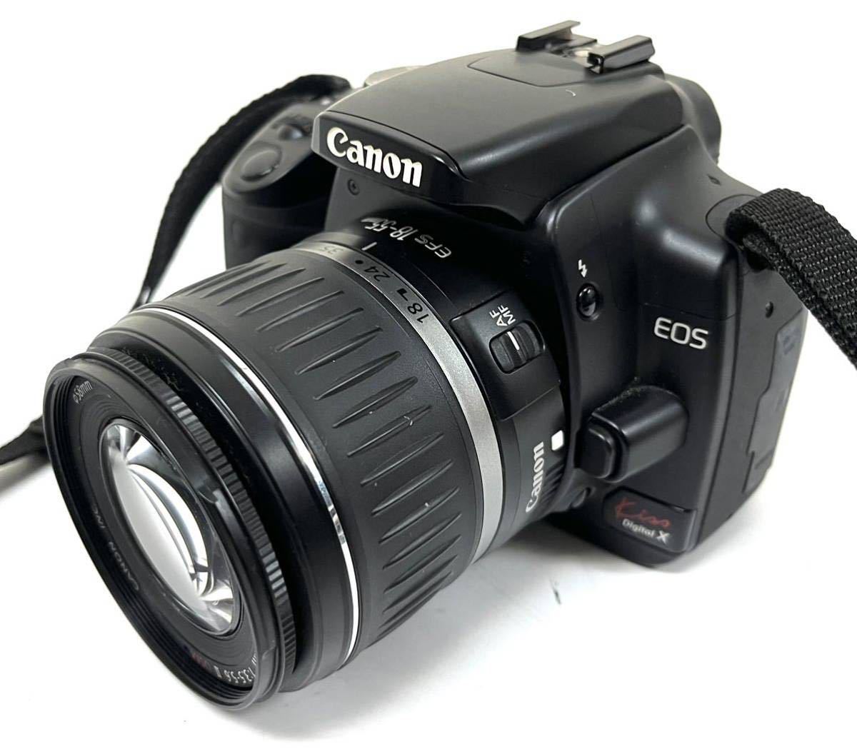 Canon キヤノン EOS Kiss Digital X EFS 18-55mm 0.28m/0.9ft キャノン 通電確認済み 0112①_画像4