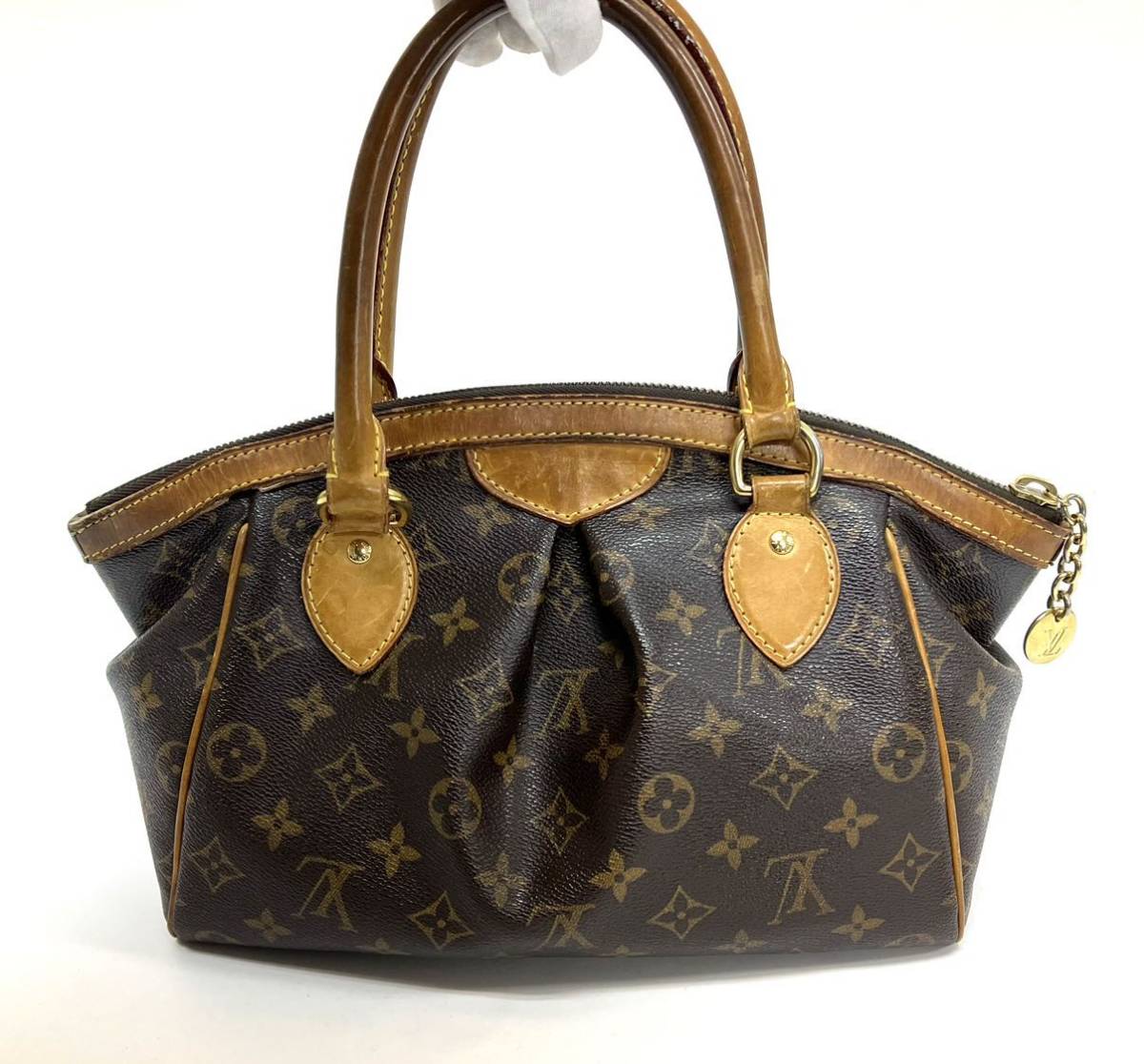 LOUIS VUITTON ルイヴィトン モノグラム ティヴォリ VI0130 ハンドバッグ トートバッグ レディース ヴィトン 0123①_画像2