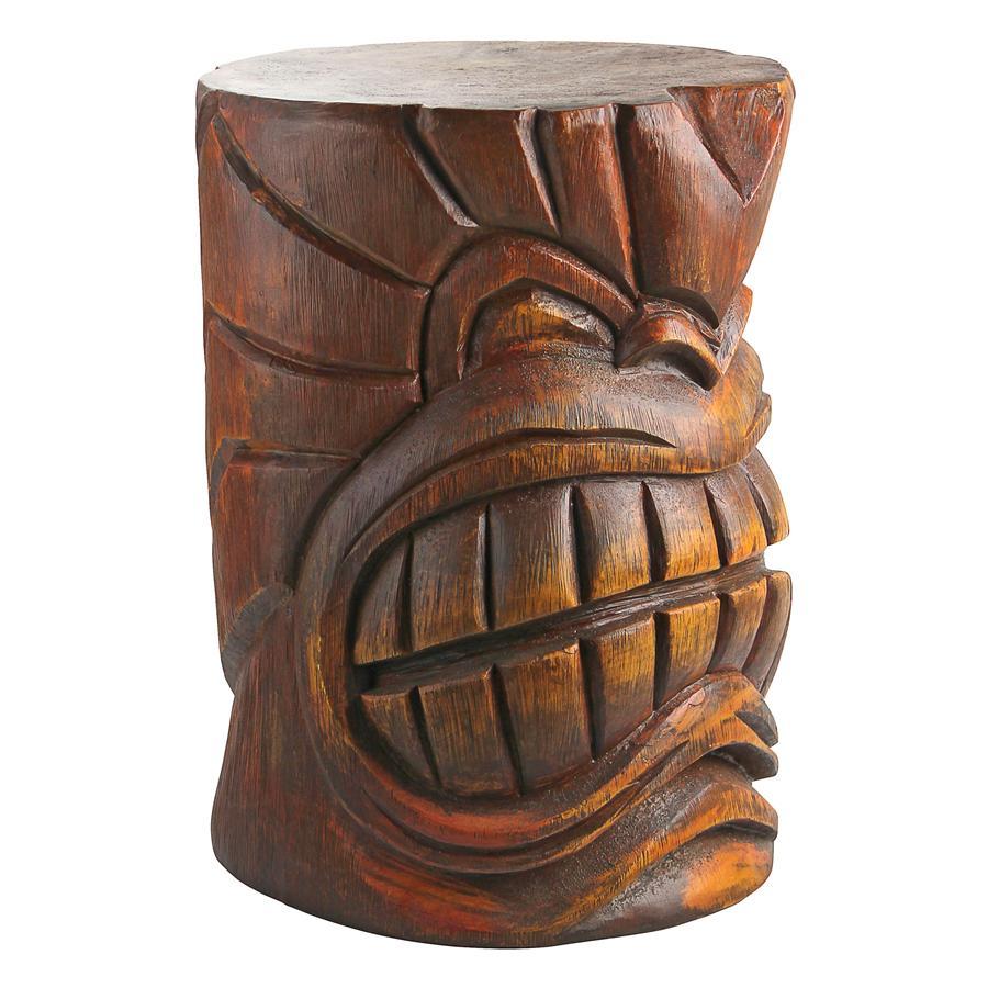 さいませ」 ヤフオク! - 歯を見せるハワイのティキ ミニテーブル彫刻 