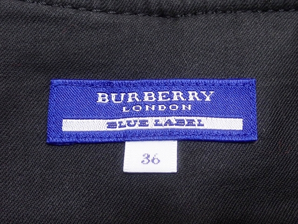 BURBERRY BLUE LABEL チェック柄スカート・36□バーバリーブル-レーベル/@A1/24*1*3-4_画像9