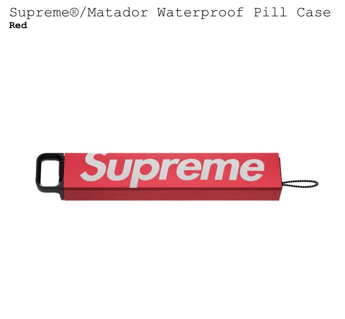 Supreme Matador Waterproof Pill Case シュプリーム ピルケース_画像1