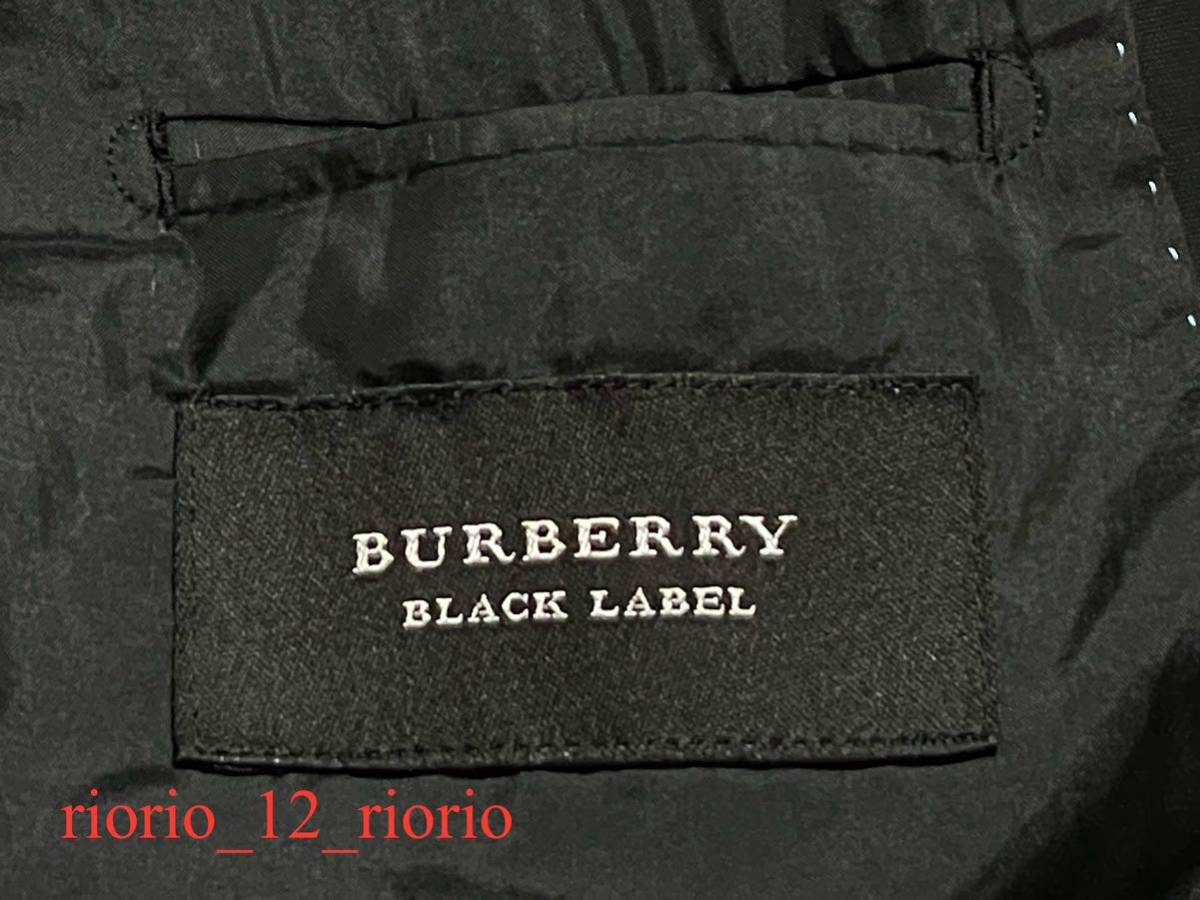 700　BURBERRY BLACK LABEL　バーバリーブラックレーベル　ウール入りシングルブレストジャケット　テーラードジャケット　size42R_画像8