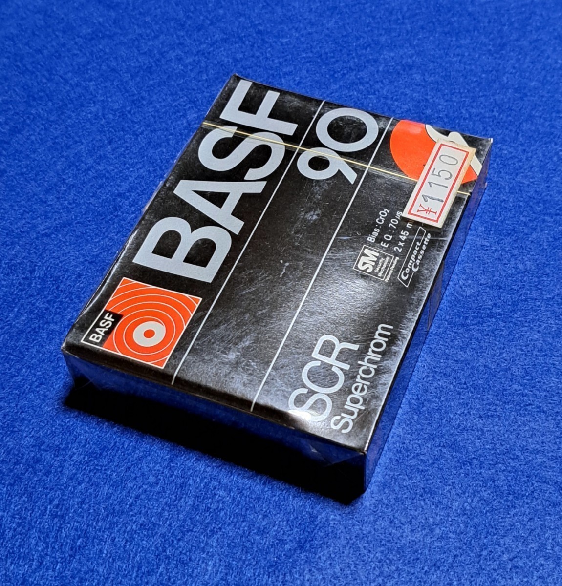 【未開封】BASF SCR90 スーパークローム CrO2 TYPE Ⅱ カセットテープ cbox付き 未使用 動作未確認 現状品 SMメカニズム ヴィンテージ_画像10