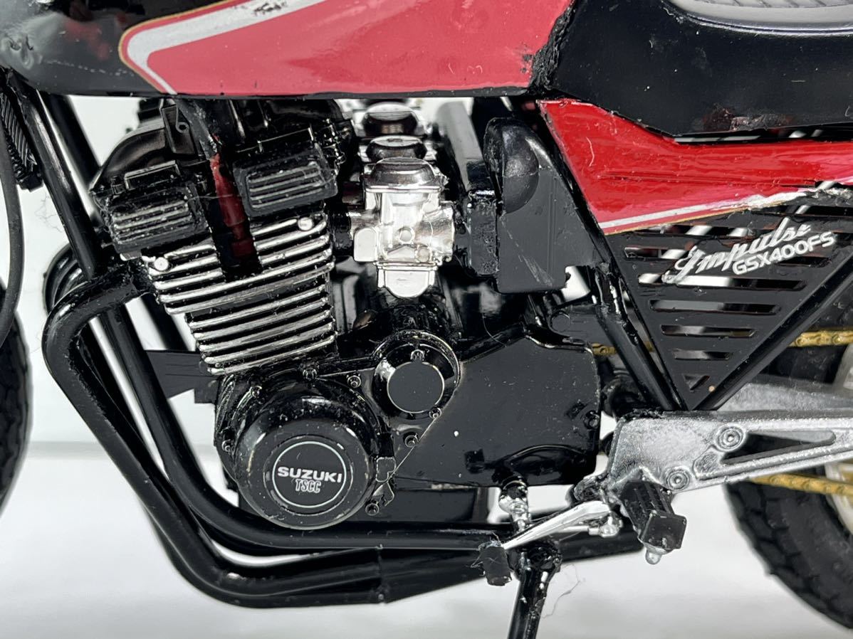 1/12プラモデル GSX400FS インパルス 「チョイ悪仕様 1/12プラモデル GSX400FS インパルス 「チョイ悪仕様