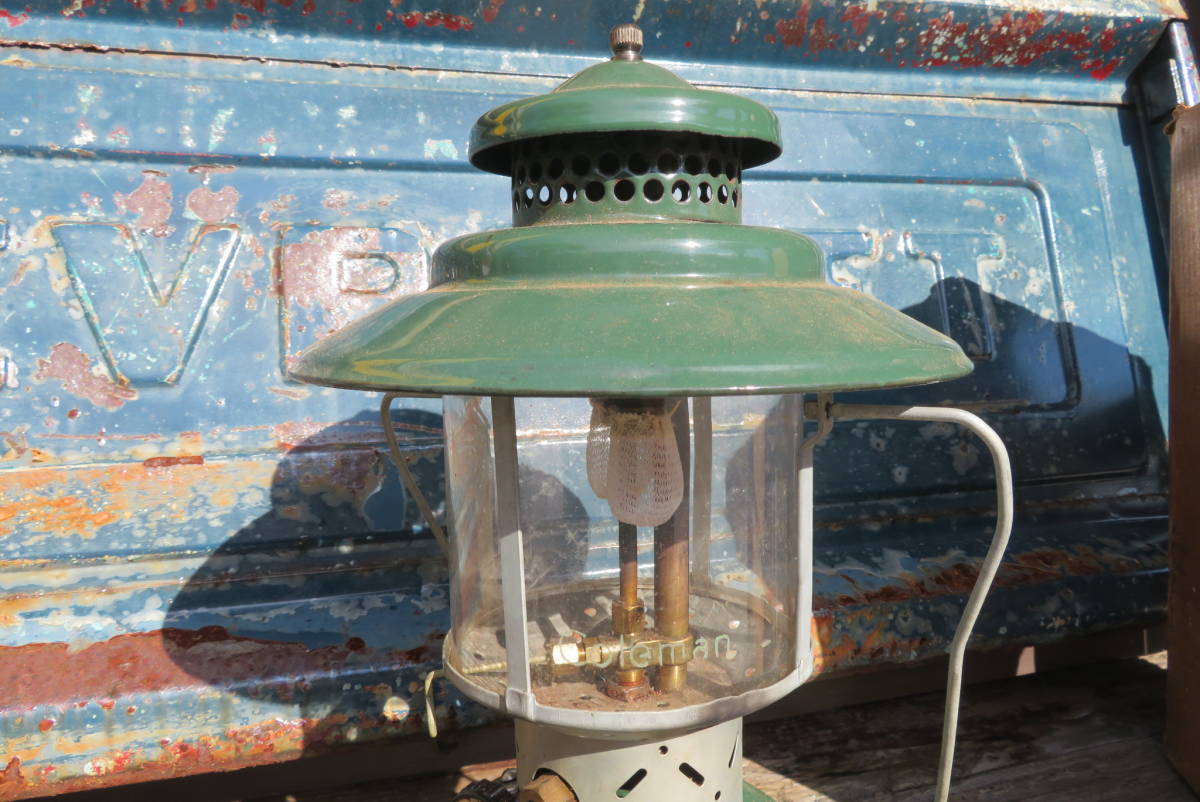 редкий Coleman MODEL 228C 1946 год 8 месяц уличный кемпинг фонарь white gasoline Vintage балка stei фонарь (A-421)