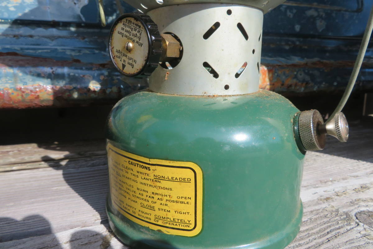 редкий Coleman MODEL 228C 1946 год 8 месяц уличный кемпинг фонарь white gasoline Vintage балка stei фонарь (A-421)
