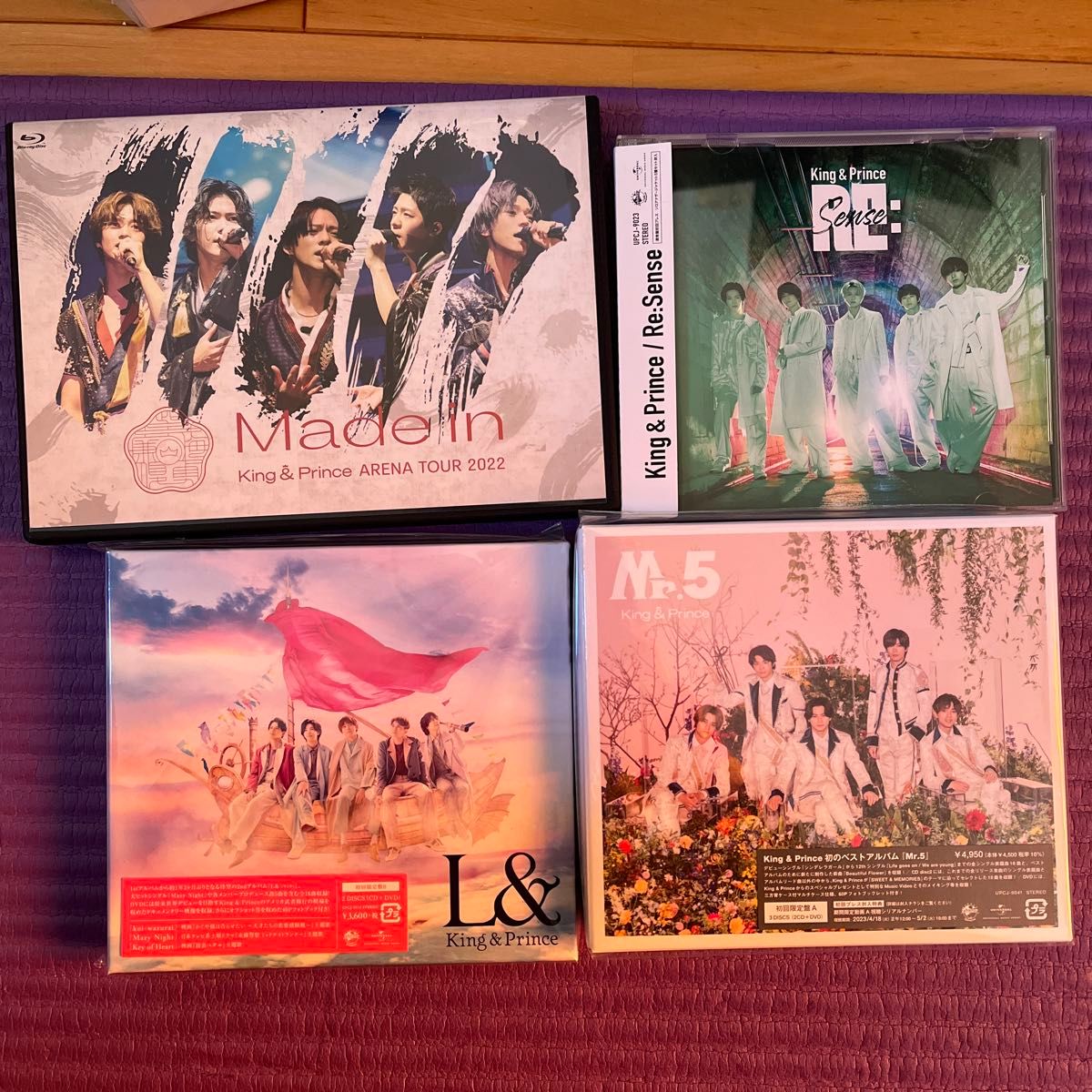 king&prince CD.Blu-ray.本.特典.うちわ.会報