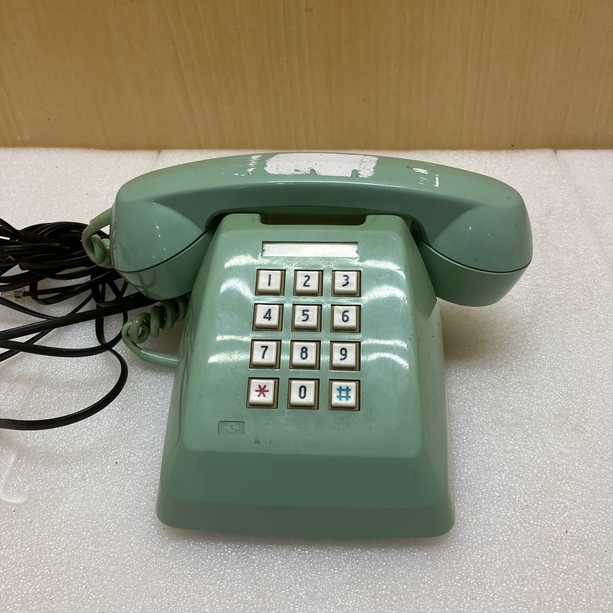 MK5444 telephone machine green retro.20240123