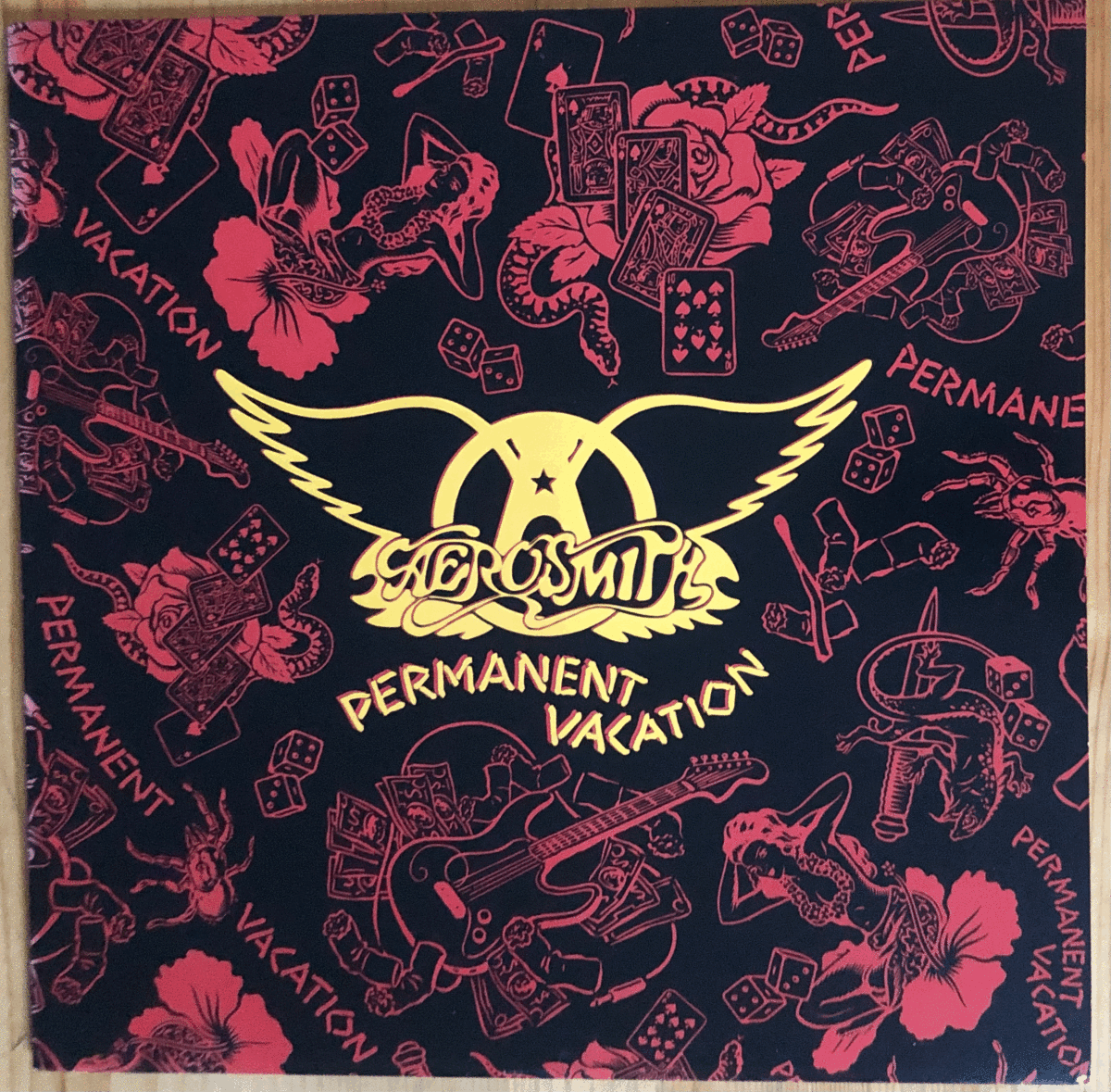 AEROSMITH / PERMANENT VACATION LP レコード US盤 GEFFEN GHS24162_画像1