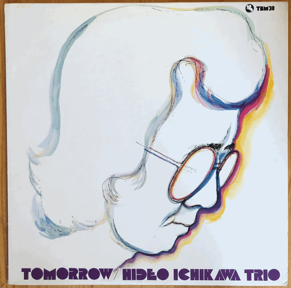 美盤 市川秀男 / TOMORROW 明日への旅立ち LP レコード TBM-73_画像1