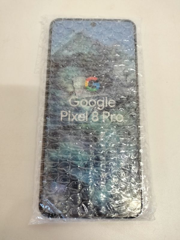☆未使用保管品　モックアップ　『Google Pixel 8 Pro』 　Bay （ベイ） ※元箱付　青　2023年製　展示品　スマートフォン　_画像2