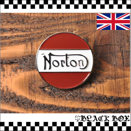 英国インポート Pins Badge ピンズ ピンバッジ ラペルピン Norton ノートン カフェレーサー CAFE RACER ROCKERS ロッカーズ 英車バイク 148_画像1