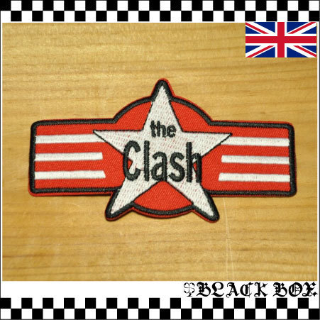 英国 インポート ワッペン アップリケ パッチ the Clash クラッシュ PUNK ROCK パンク ロック イギリス UK GB ENGLAND イングランド 262_画像1