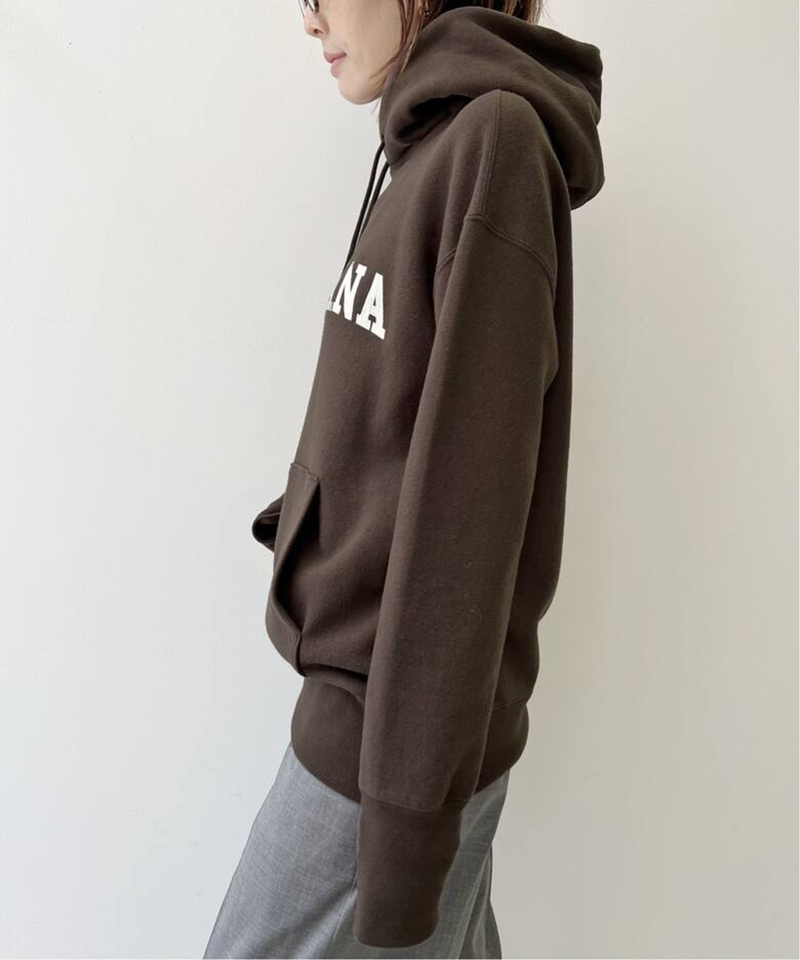 【定価2.6万】アパルトモン別注 Americana/アメリカーナ Logo Parka ブラウン★ロゴパーカーL'Appartementドゥーズィエムクラス_画像3