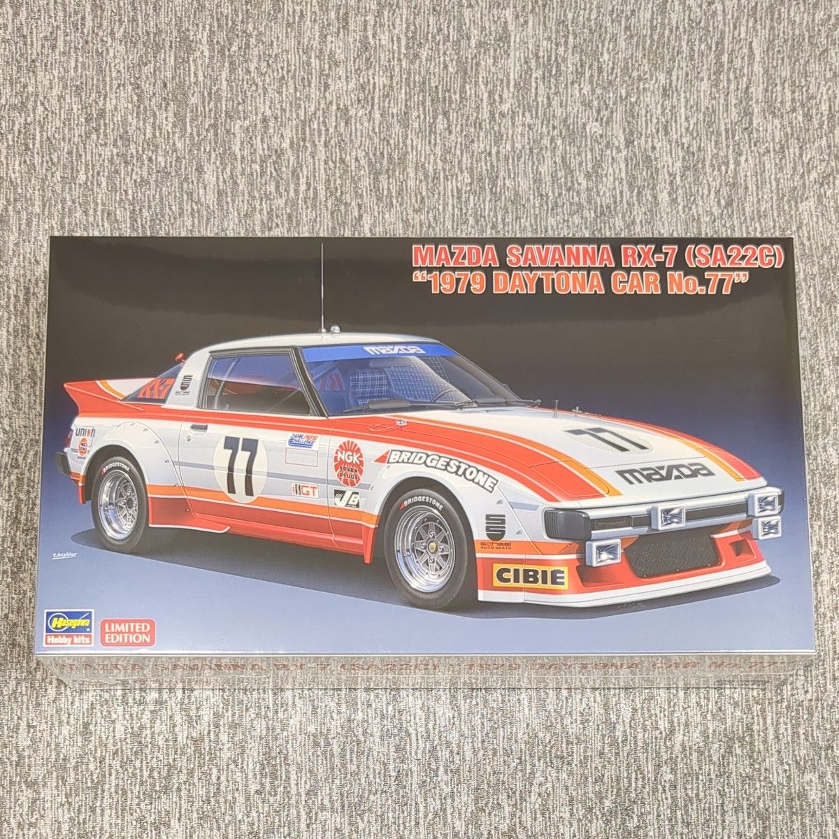 マツダ サバンナ RX-7（SA22C）“1979 デイトナ CAR No.77”  1/24  ハセガワ